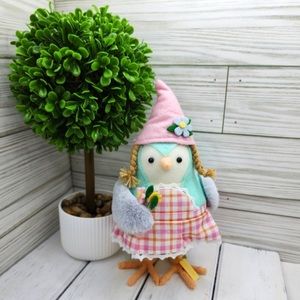 Target Spritz BLOOM Fabric Bird 7" Easter Spring Featherly Friends 2023 NEW NWT